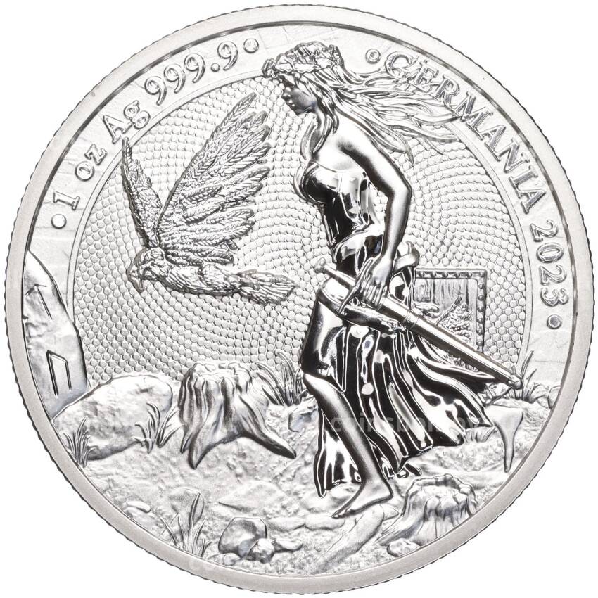Монета 5 марок 2023 года Германия «Аллегория»