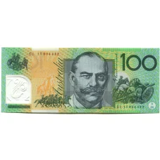 Банкнота 100 долларов 2017 года Австралия