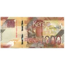 Банкнота 1000 шиллингов 2019 года Кения