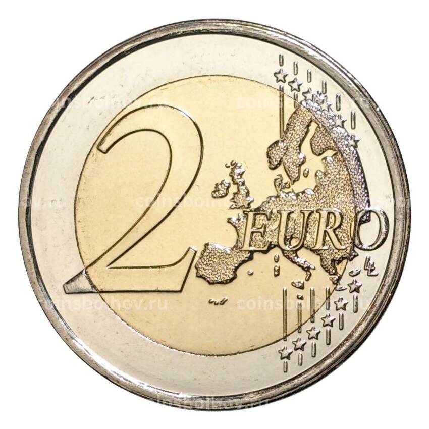 Монета 2 евро 2010 года Люксембург —  Герб Великого герцога Люксембурга (вид 2)