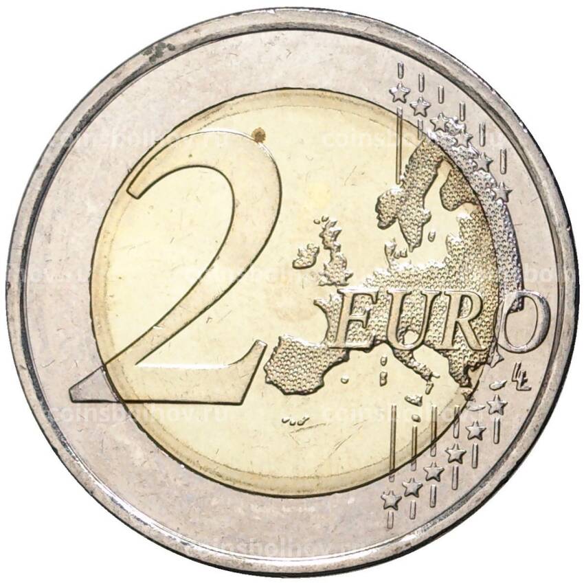 Монета 2 евро 2009 года Финляндия —  200 лет автономии Финляндии (вид 2)