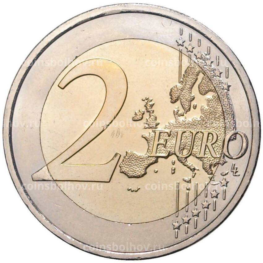 Монета 2 евро 2015 года Австрия —  30 лет флагу Европейского союза (вид 2)