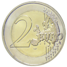 Монета 2 евро 2019 года Мальта —  Природа и окружающая среда (реверс)