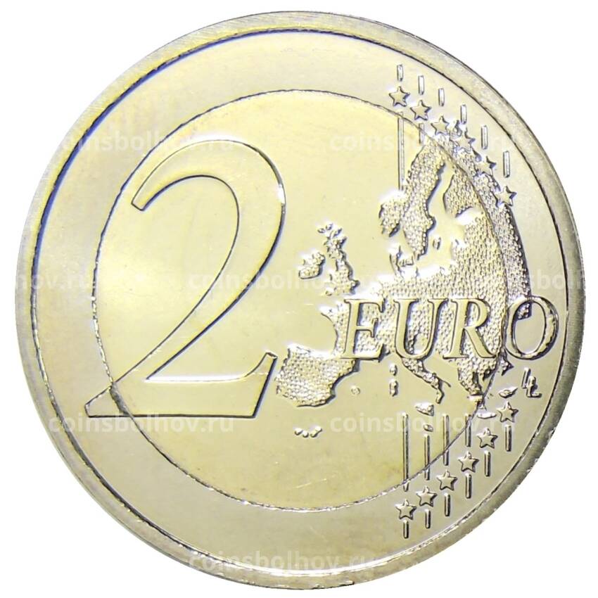 Монета 2 евро 2012 года Мальта — 10 лет евро наличными (вид 2)