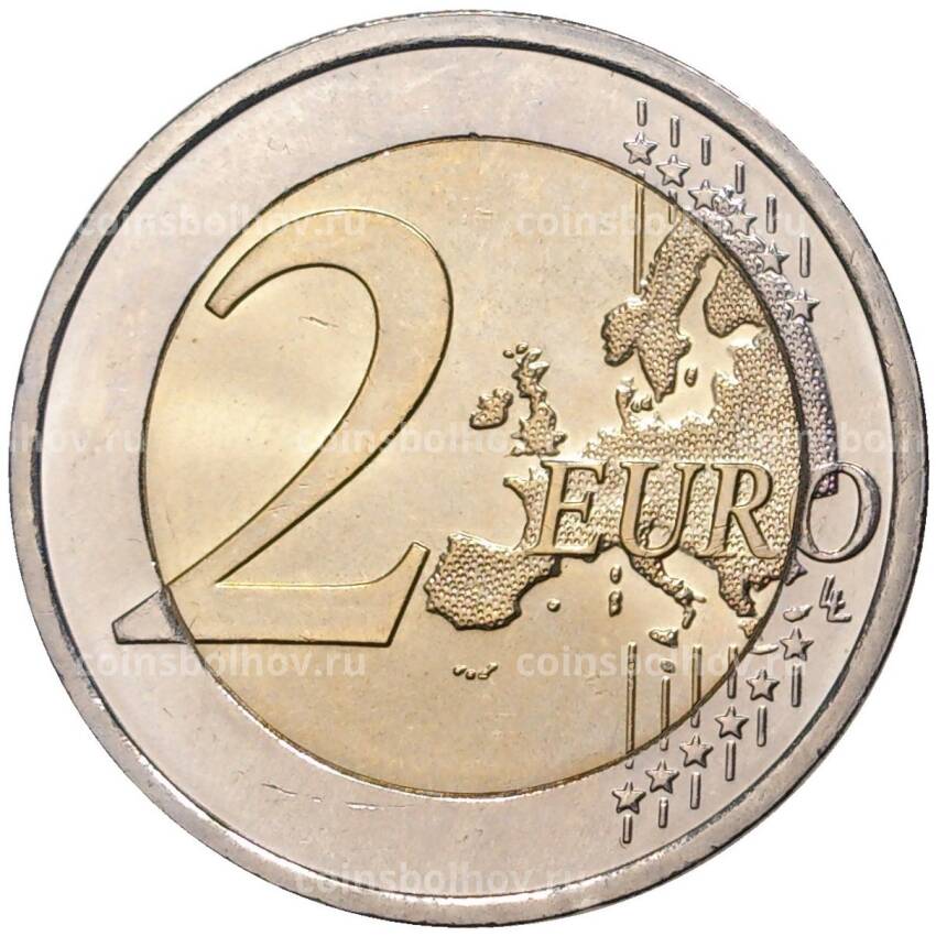 Монета 2 евро 2019 года Ирландия —  100 лет первому заседанию Дойл Эреан (вид 2)