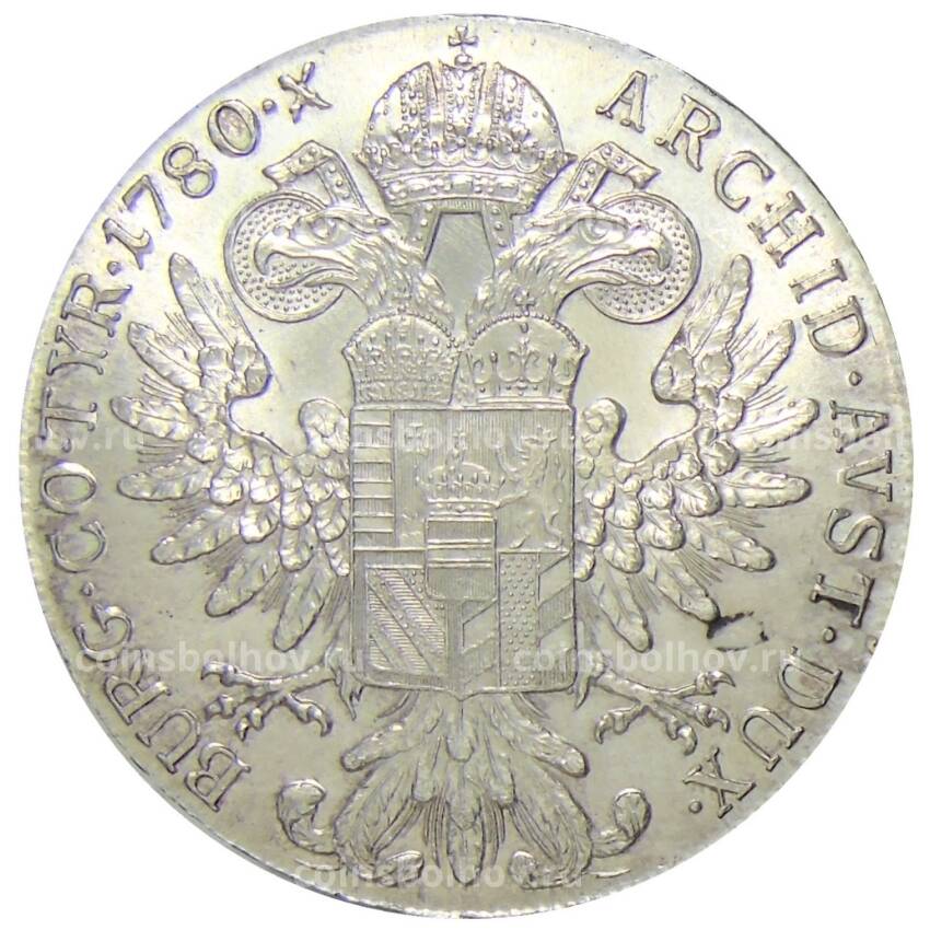 Монета 1 талер Австрия  Мария Терезия (Рестрайк) (вид 2)