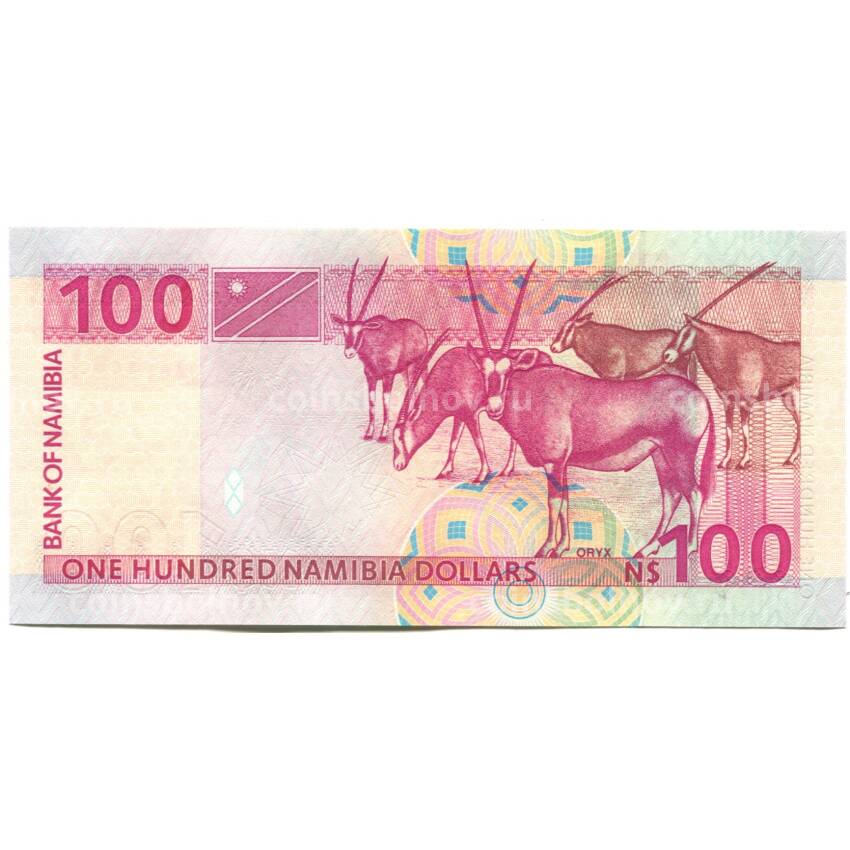 Банкнота 100 долларов 2003 года Намибия (вид 2)