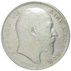 Монета 1 рупия 1907 года В Британская Индия (реверс)