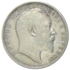 Монета 1 рупия 1906 года В Британская Индия (реверс)