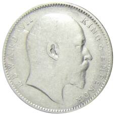 Монета 1 рупия 1906 года Британская Индия (реверс)
