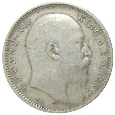 Монета 1 рупия 1905 года Британская Индия (реверс)