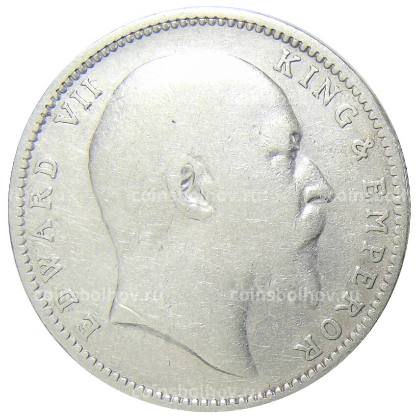 Монета 1 рупия 1903 года B Британская Индия (вид 2)
