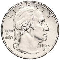 Монета 1/4 доллара (25 центов) 2023 года P США «Американские женщины — Элеонора Рузвельт» (реверс)