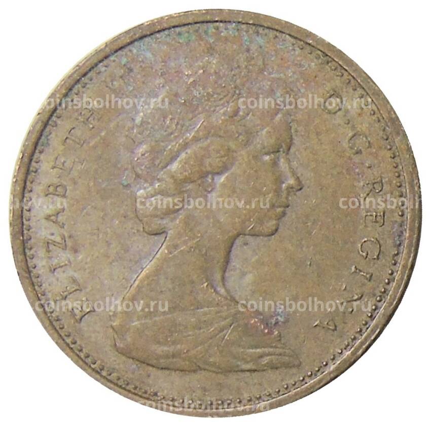 Монета 1 цент 1977 года Канада (вид 2)
