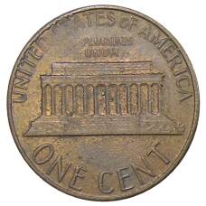 Монета 1 цент 1982 года США (реверс)