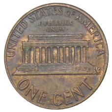 Монета 1 цент 1983 года США (реверс)