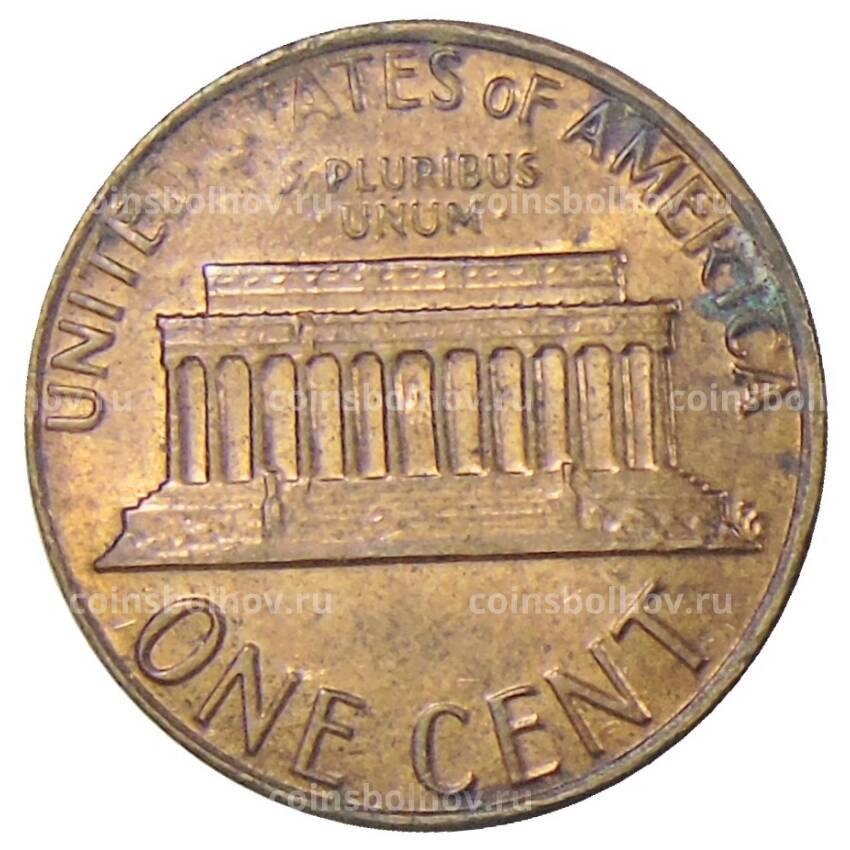 Монета 1 цент 1983 года США (вид 2)