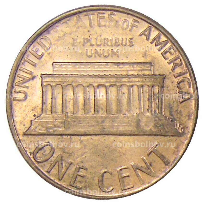 Монета 1 цент 1983 года США (вид 2)