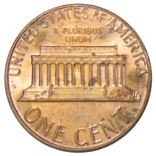 Монета 1 цент 1984 года США (реверс)
