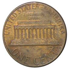 Монета 1 цент 1984 года США (реверс)