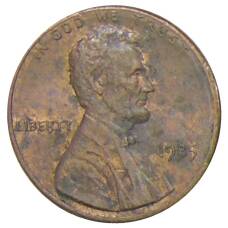 Монета 1 цент 1985 года США (аверс)