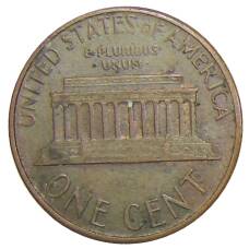 Монета 1 цент 1988 года США (реверс)