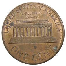 Монета 1 цент 1988 года США (реверс)