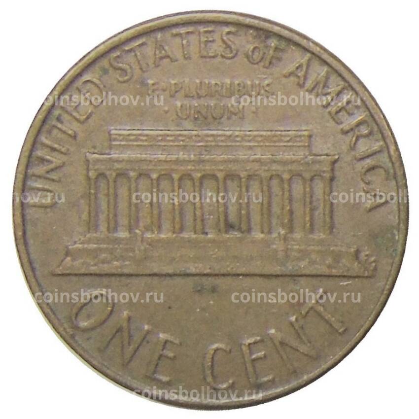 Монета 1 цент 1976 года США (вид 2)