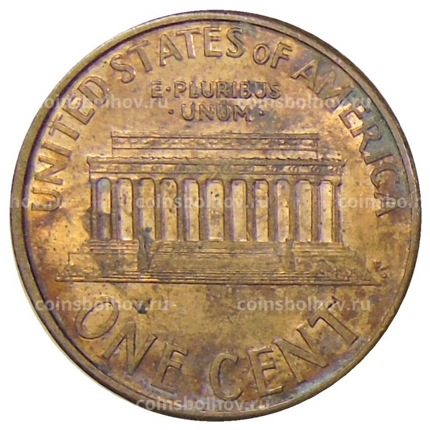 Монета 1 цент 1994 года США (вид 2)