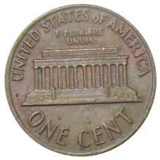 Монета 1 цент 1972 года США (реверс)