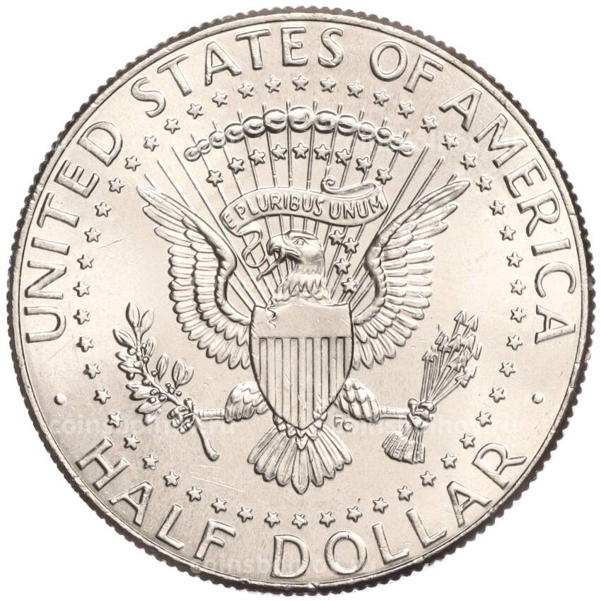 Монета 1/2 доллара (50 центов) 2023 года D США (вид 2)