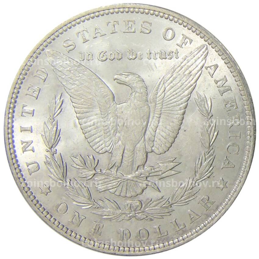 Монета 1 доллар 1888 года США —  Доллар Моргана (вид 2)