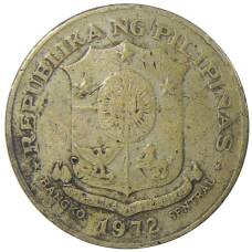Монета 1 песо 1972 года Филиппины (реверс)