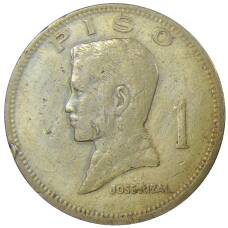 Монета 1 песо 1972 года Филиппины (аверс)