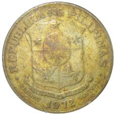 Монета 1 песо 1972 года Филиппины (реверс)