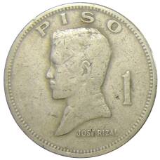Монета 1 песо 1972 года Филиппины (аверс)