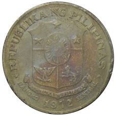 Монета 1 песо 1972 года Филиппины (реверс)