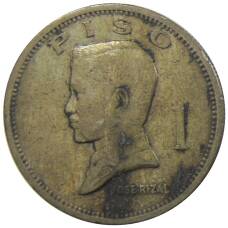 Монета 1 песо 1972 года Филиппины (аверс)