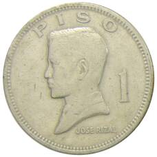 Монета 1 песо 1974 года Филиппины (аверс)