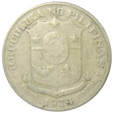 Монета 1 песо 1974 года Филиппины (реверс)