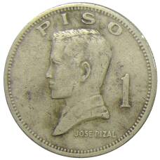 Монета 1 песо 1972 года Филиппины (аверс)