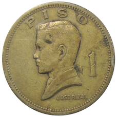 Монета 1 песо 1972 года Филиппины (аверс)