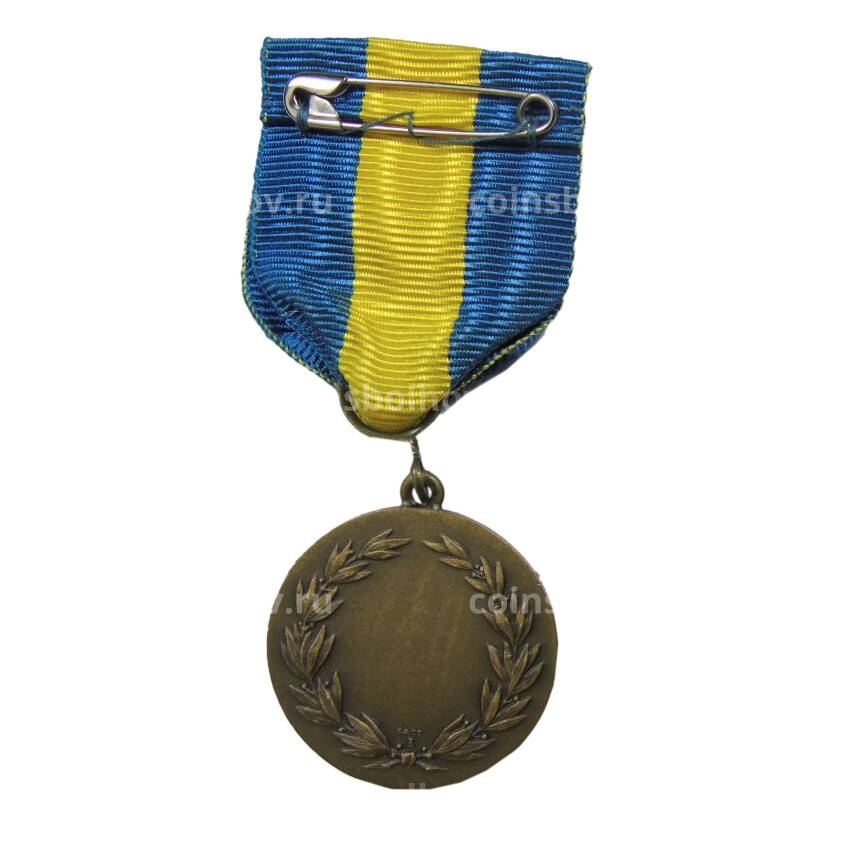 Медаль «За участие в соревнованиях по стрельбе из пистолета» Швеция (вид 2)