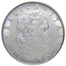 Монета 50 лир 1981 года Италия (реверс)