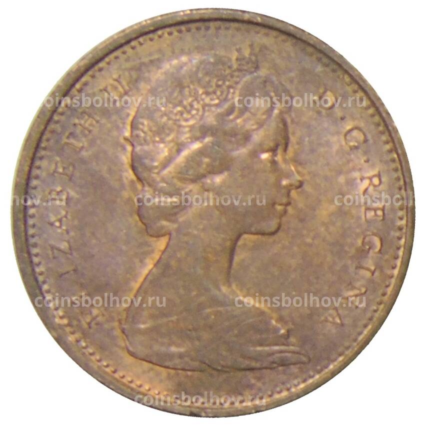 Монета 1 цент 1970 года Канада (вид 2)