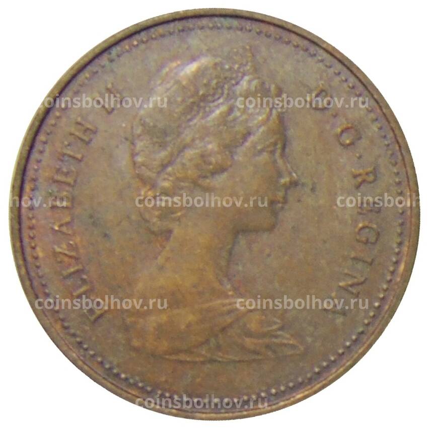 Монета 1 цент 1980 года Канада (вид 2)