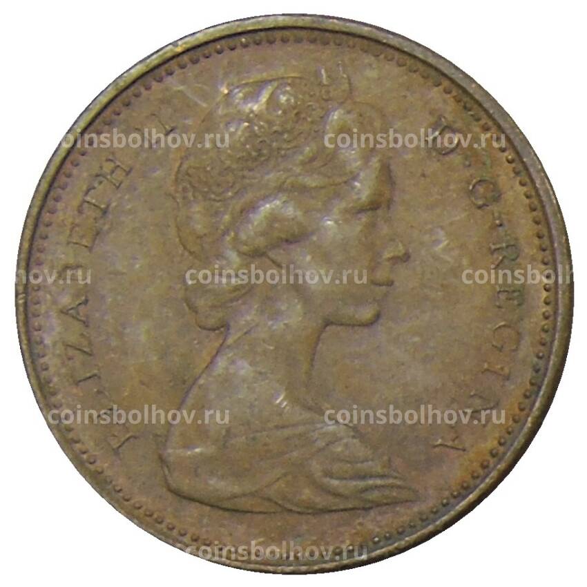 Монета 1 цент 1965 года Канада (вид 2)