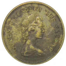 Монета 50 центов 1980 года Гонконг (реверс)