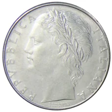 Монета 100 лир 1986 года Италия (реверс)