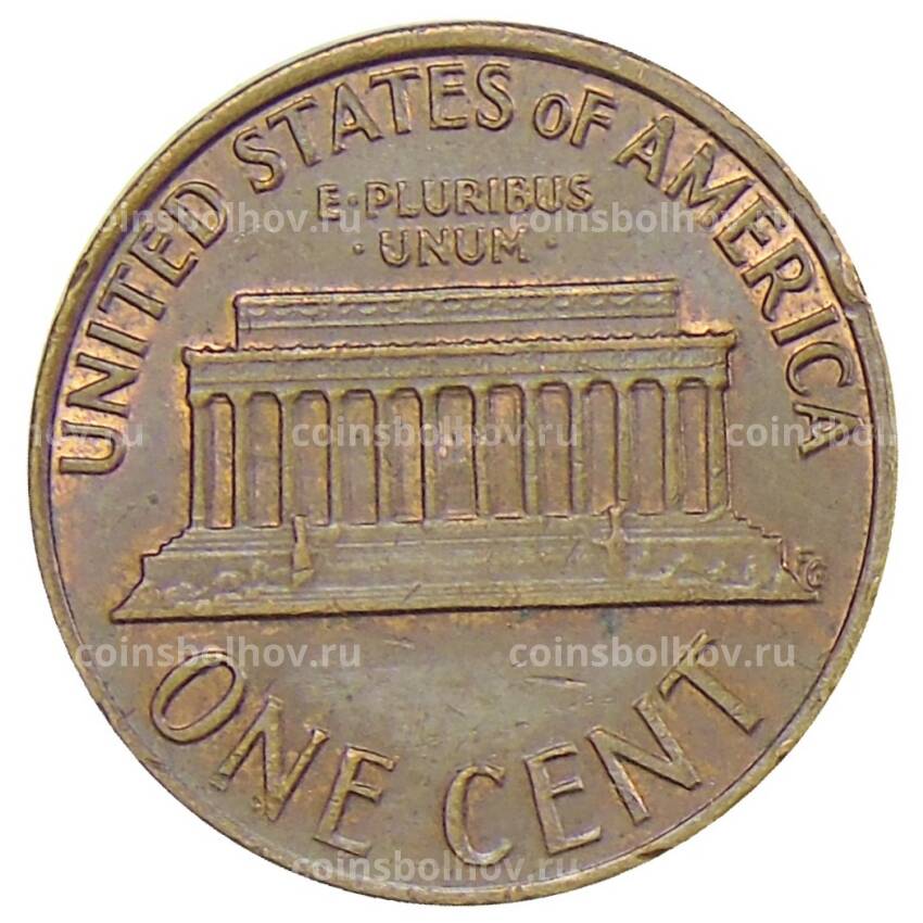 Монета 1 цент 1974 года США (вид 2)